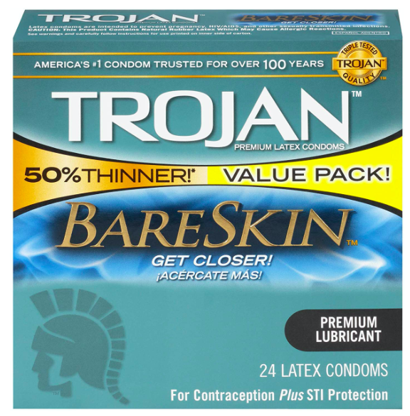 Trojan Bare skin condoms