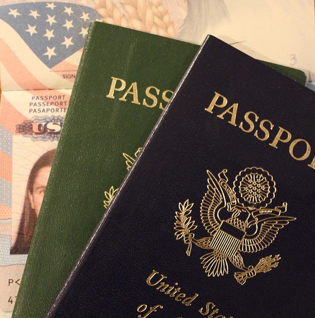 Photo of a passport. A passport is a good personal Identification